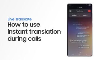 How to use Live Translate on your Galaxy S25 Series
